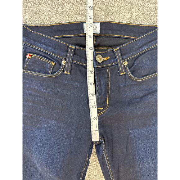Hudson Jeans Krista Super Skinny Supermodel Dark Wash Size 26 - Picture 8 of 10